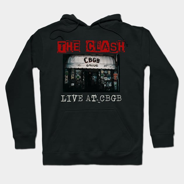 the clash live at cbgb Hoodie by kusuka ulis